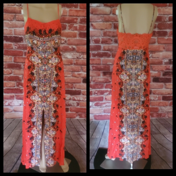 Free People Morning Song Boho Maxi Dress XS NWT - Picture 4 of 4
